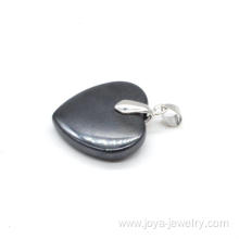 Fashion Popular Jewelry Black Hematite Heart-shaped Pendant